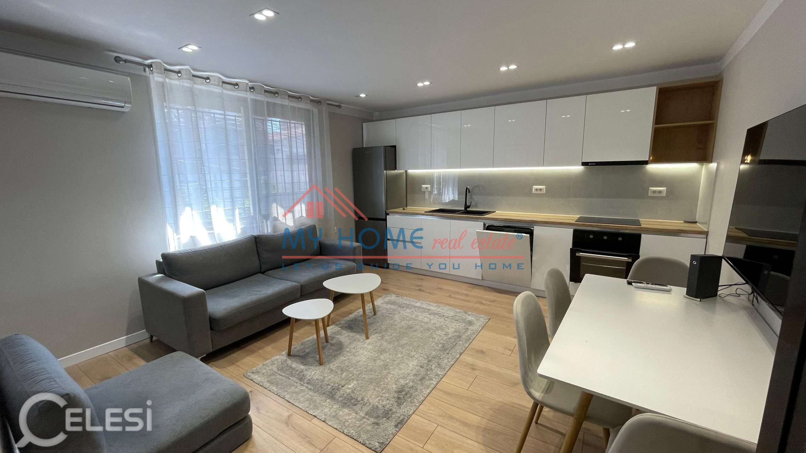 Apartament 1+1 me qira tek Shkolla e Kuqe Tirane