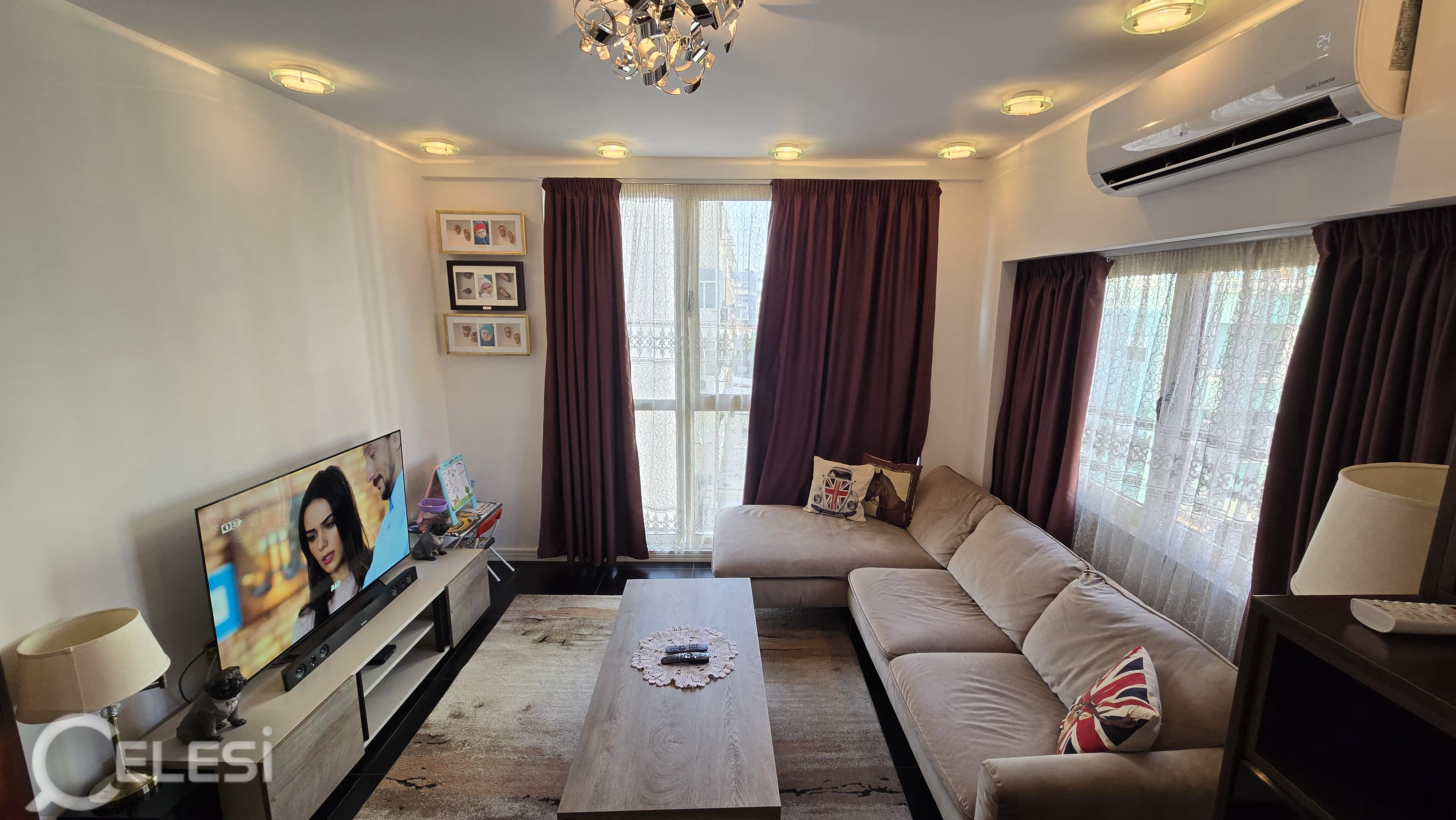 Duplex 2+1+2 me qera, Kristal Center
