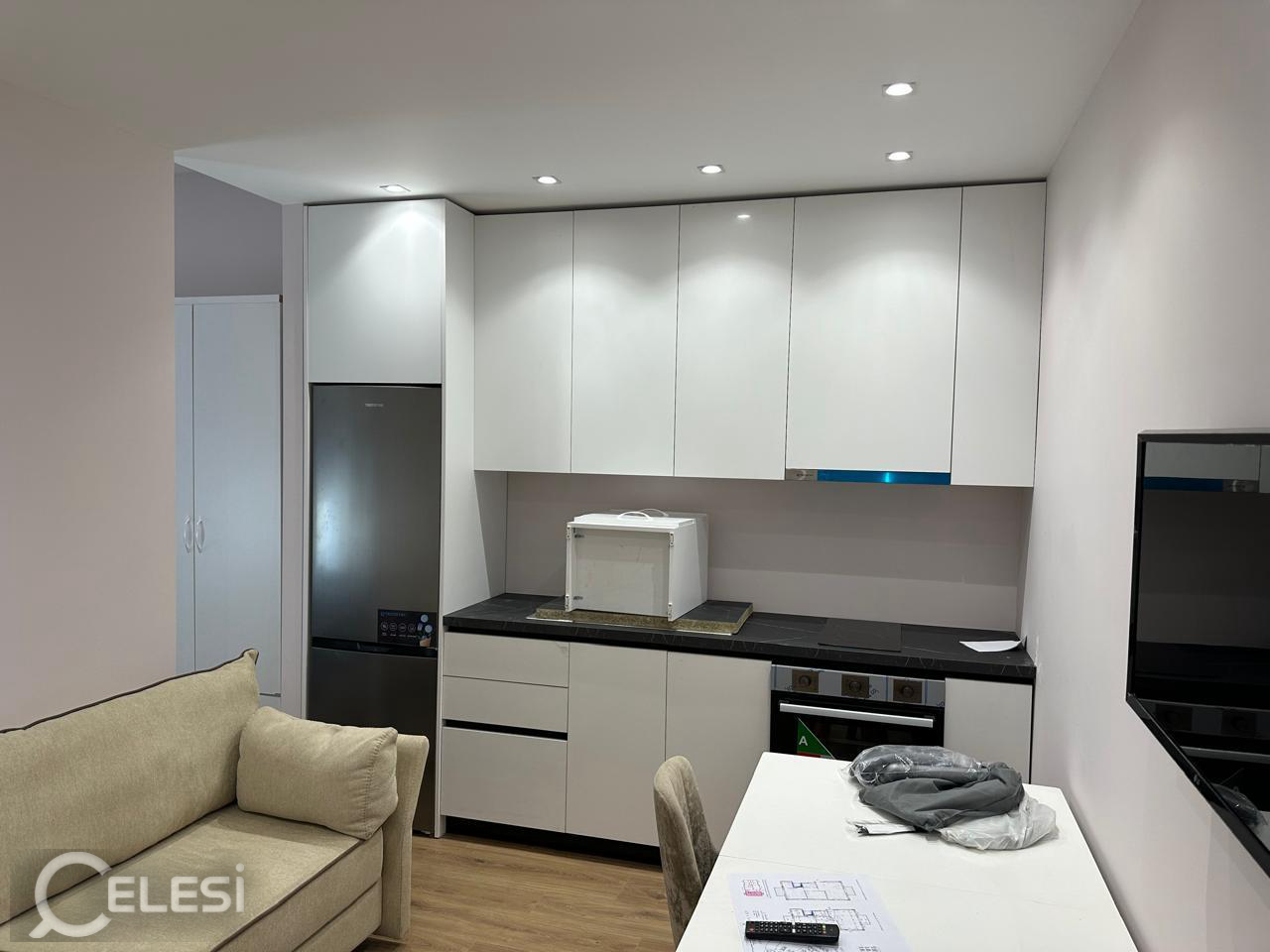 Jepet apartament 1+1 me qira tek Rezidenca Kaimi , Rruga Ali Demi