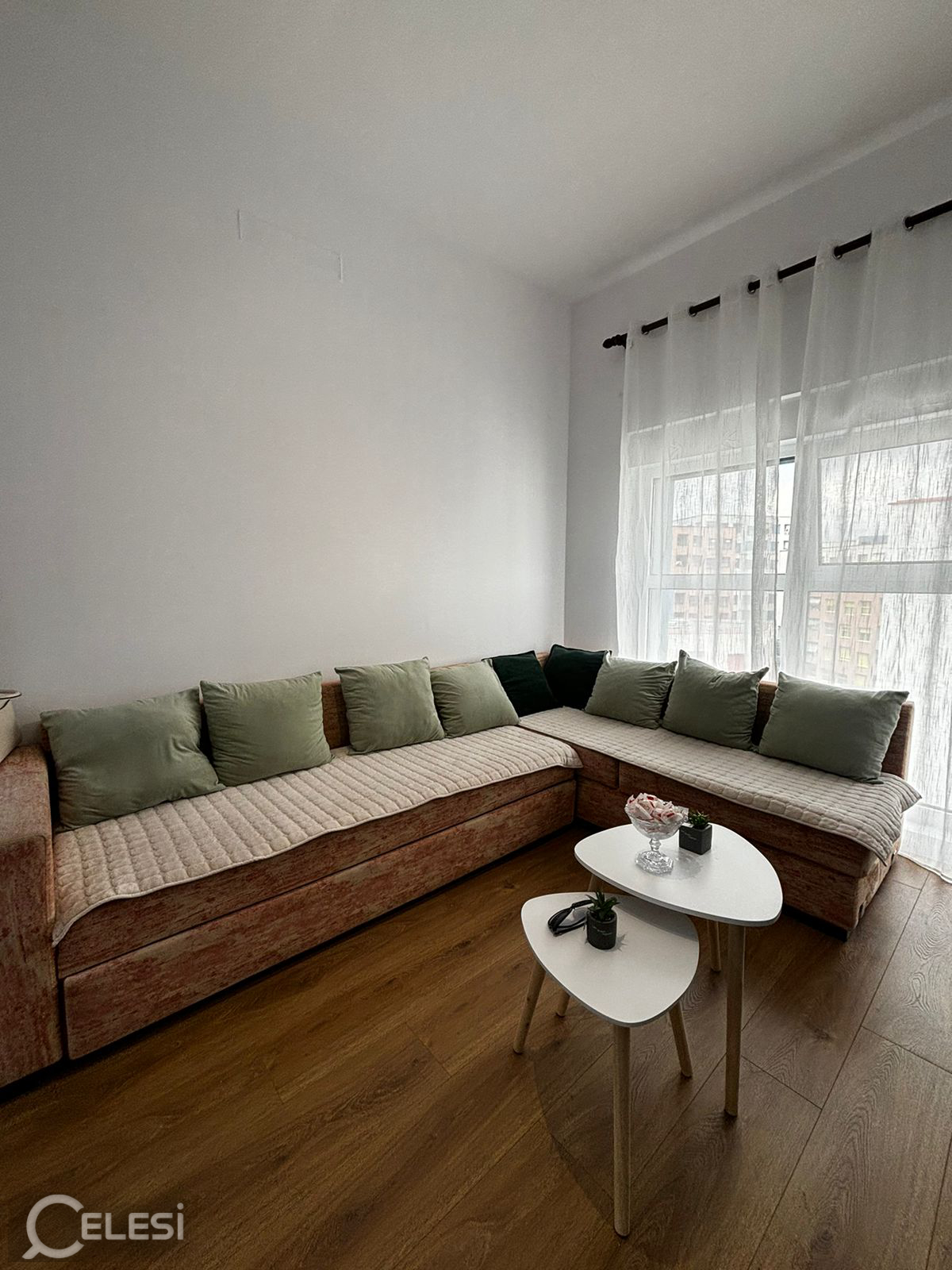 ✨Jepet me Qira Apartament 2+1+2 në Rezidenca Kadiu – Ali Demi ✨