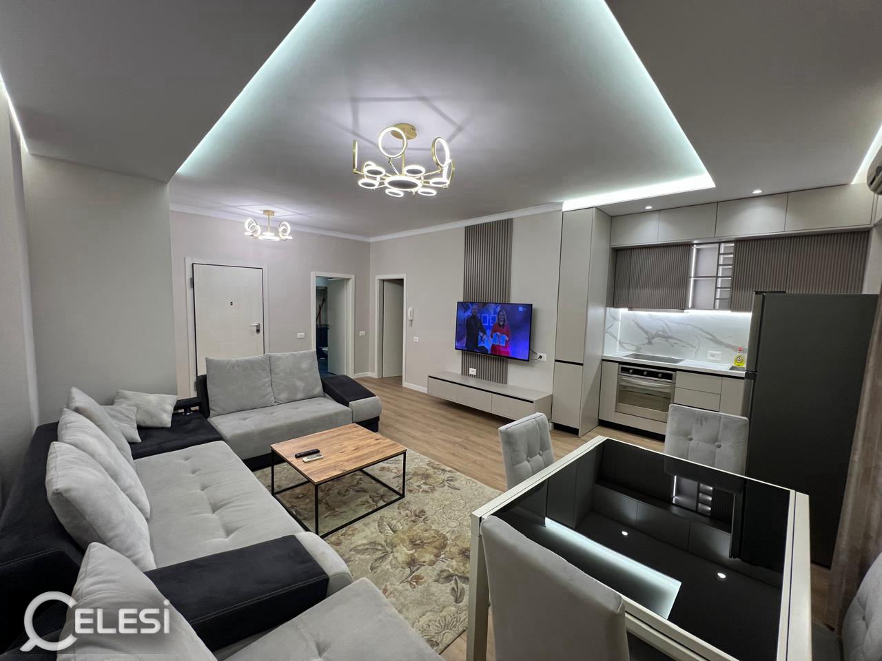 JEPET APARTAMENT 2+1 ME QERA TE KODRA DIELLIT
