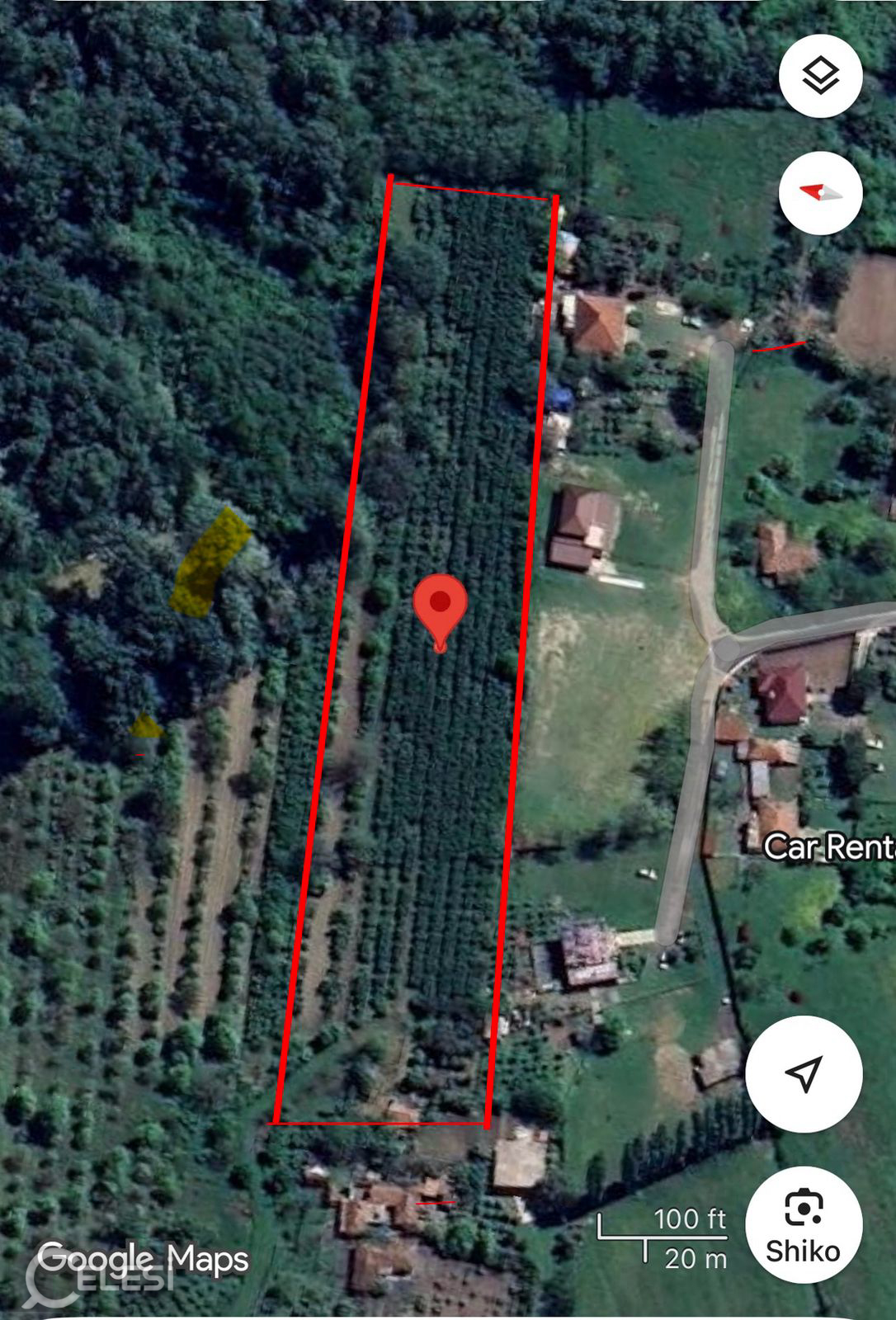 SHITET TOKE 6300M2 RINAS