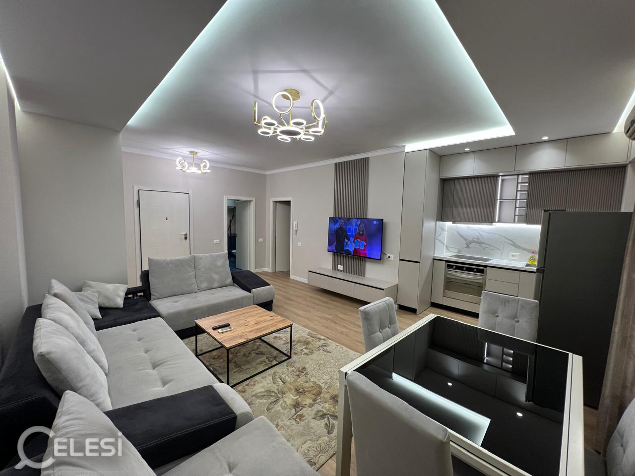 JEPET APARTAMENT 2+1 ME QERA TE KODRA DIELLIT
