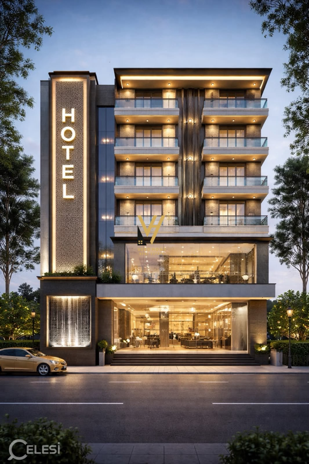 SHITET HOTEL KATER KATE NE RADHIME