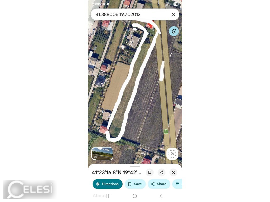 Shitet Toke ne Berxulle prane Aeroportit te Rinasit