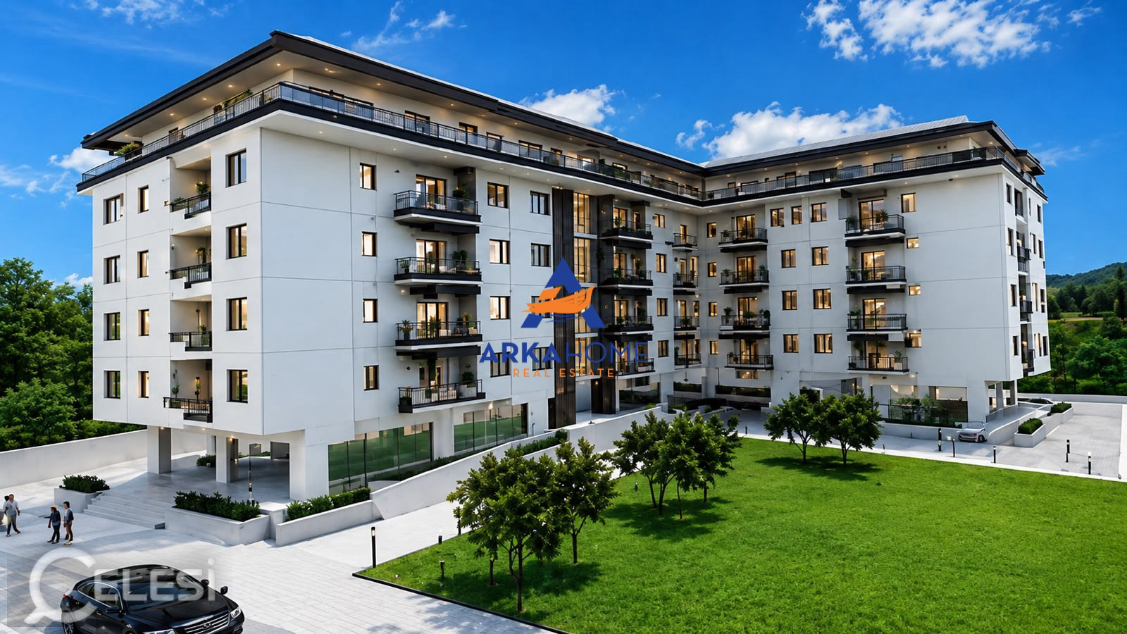 OKAZION!!SHITET APARTAMENT 1+1+BALLKON "PRANE GRAND BLUE FAFA RESORT,GOLEM" 65.500 EURO