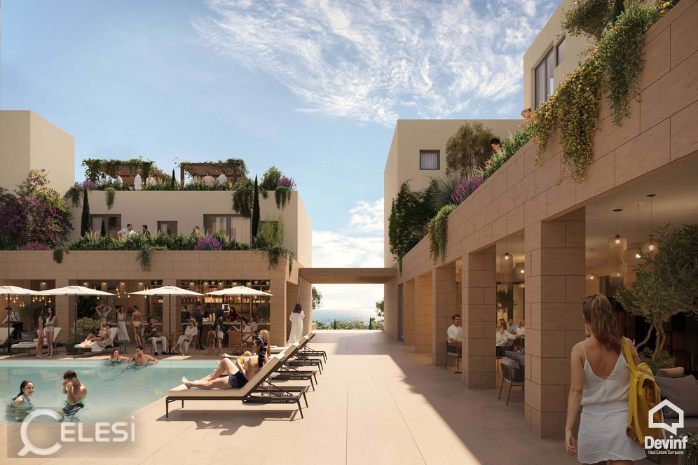 🏡 **SHITET | APARTAMENT 1+1 – SQUARE VILLAGE, DHËRMI**