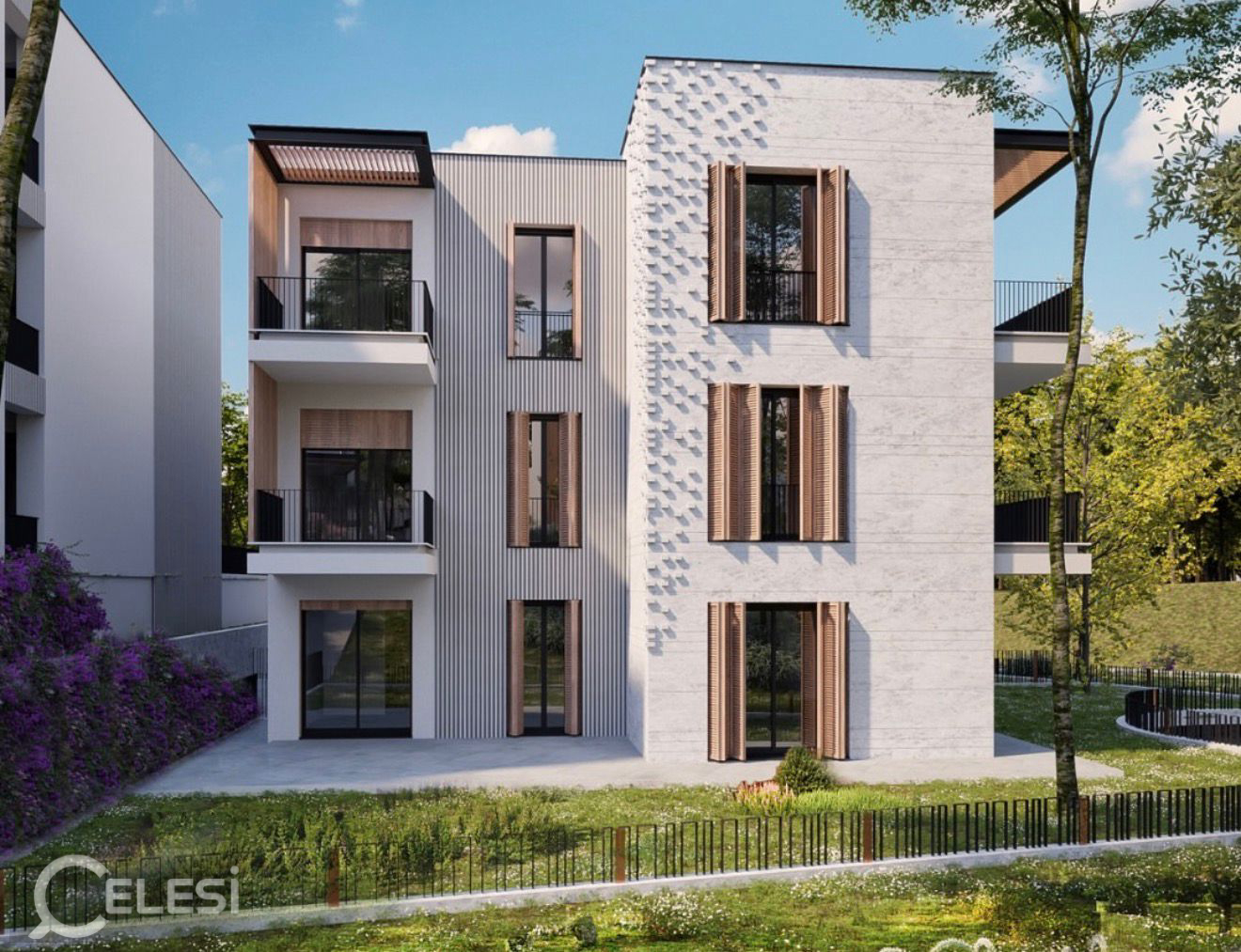 🔥 OKAZION‼️ SHITET APARTAMENT 2+1+2 ME VERANDË – MAISON DE LA TERRE | TEG