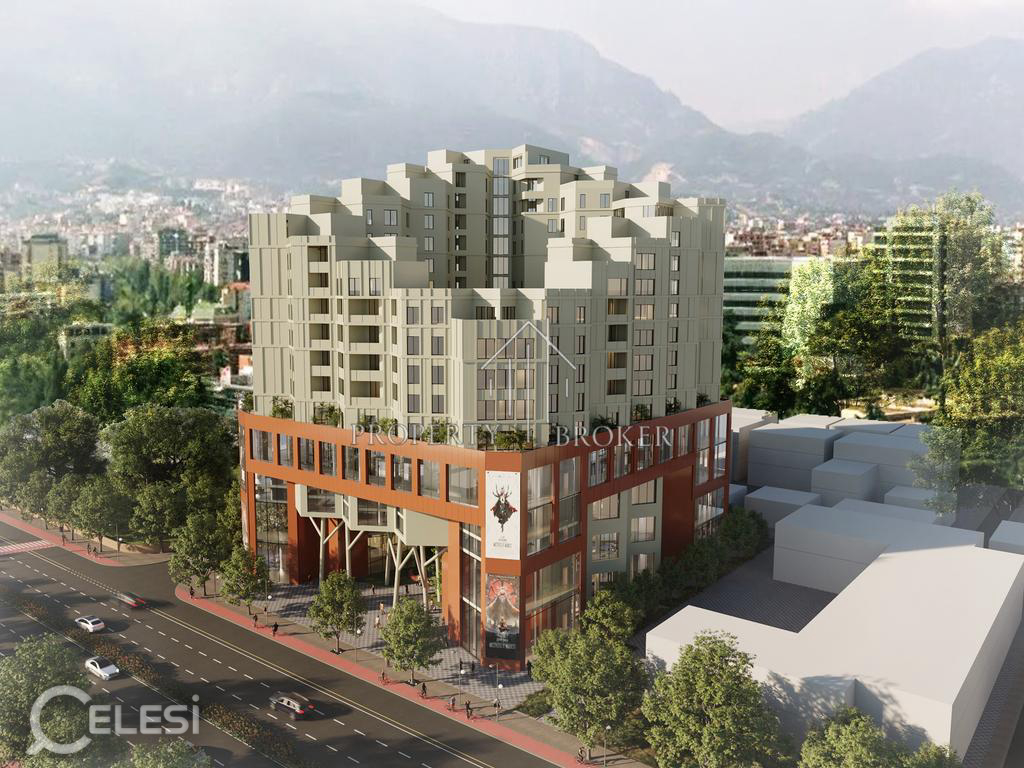 Shitet apartament 3+1+2+2B tek Colonnade Residence, 1600€/m²