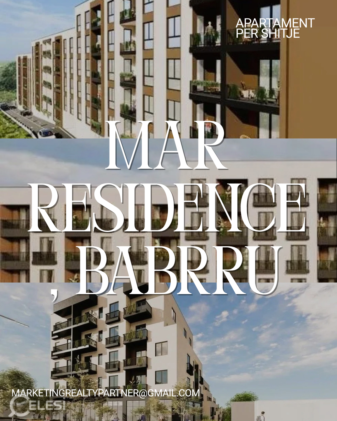 🔥SHITET APARTAMENT 1+1 – MAR RESIDENCE, BABRRU 🔥