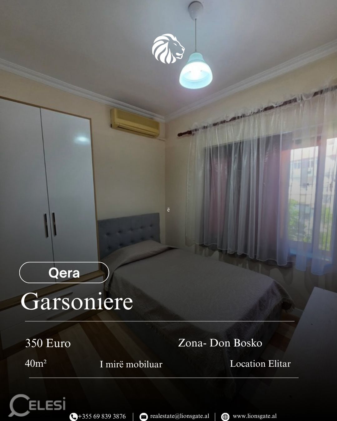 🏡 GARSONIERE ME QIRA – DON BOSKO, TIRANË